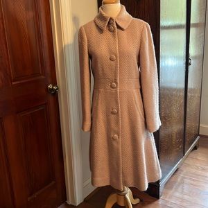 Wool blend coat